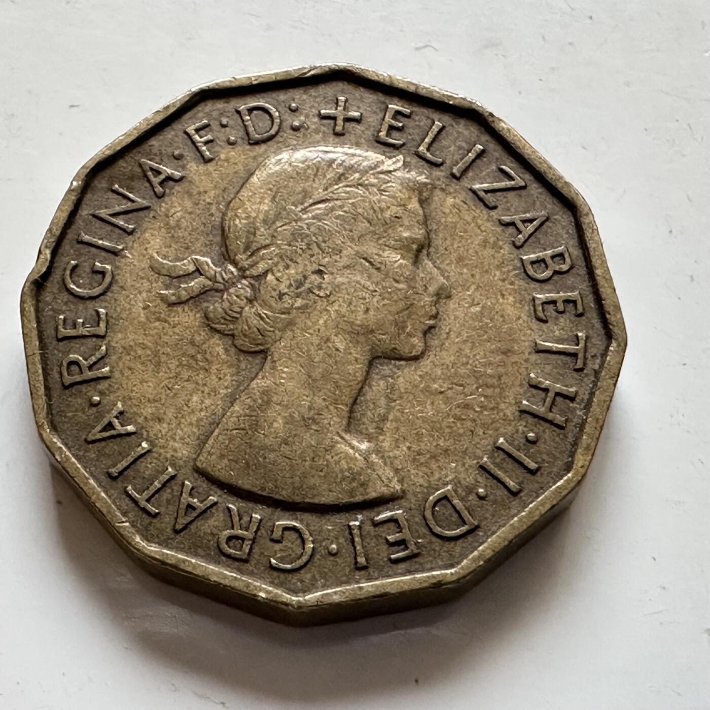 🌹外币初藏🌹🐯2025年第143场  每周二四六晚8️⃣点 接代拍 英国1958年 三便士