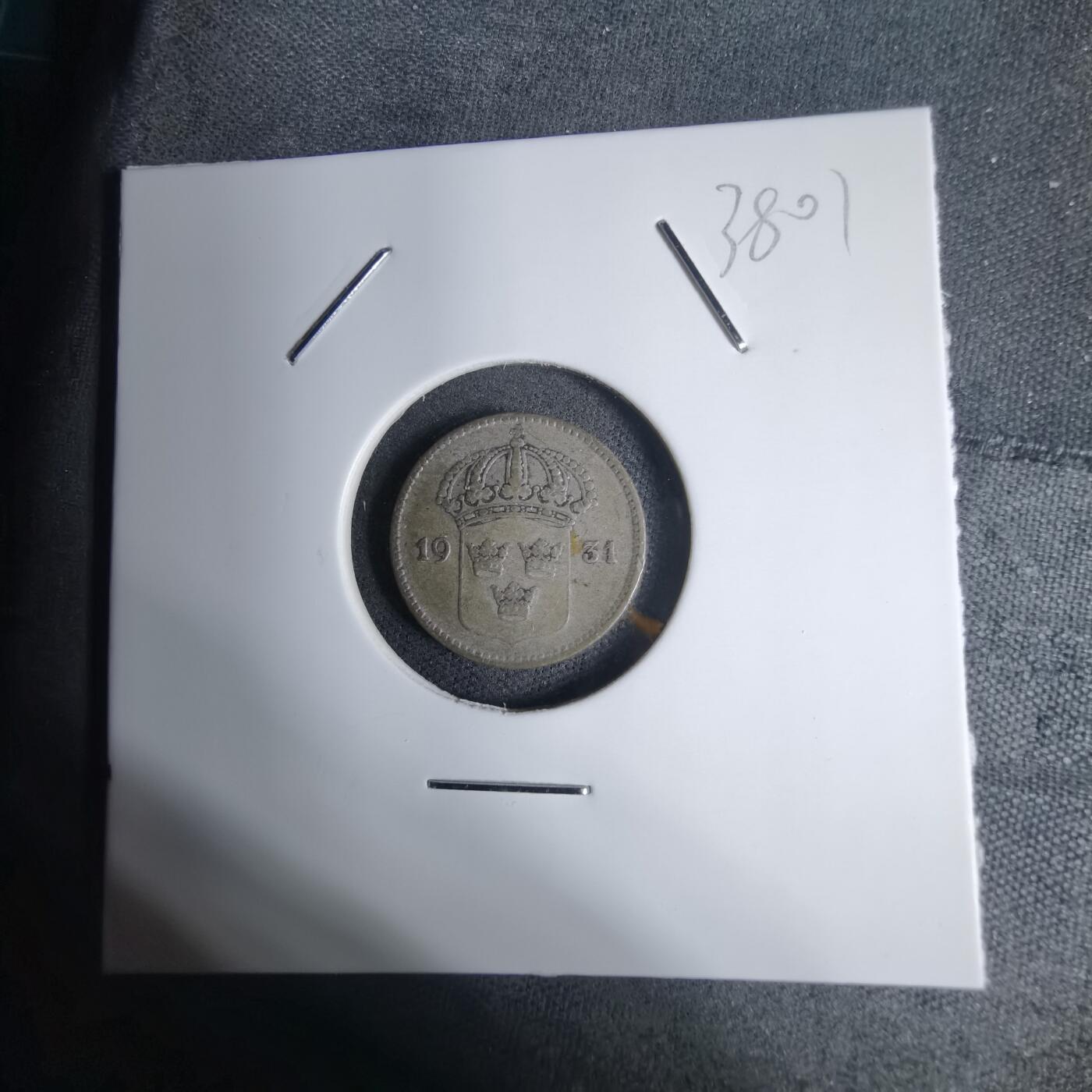 沼泽如烟--第938场 瑞典1931年10欧尔银币