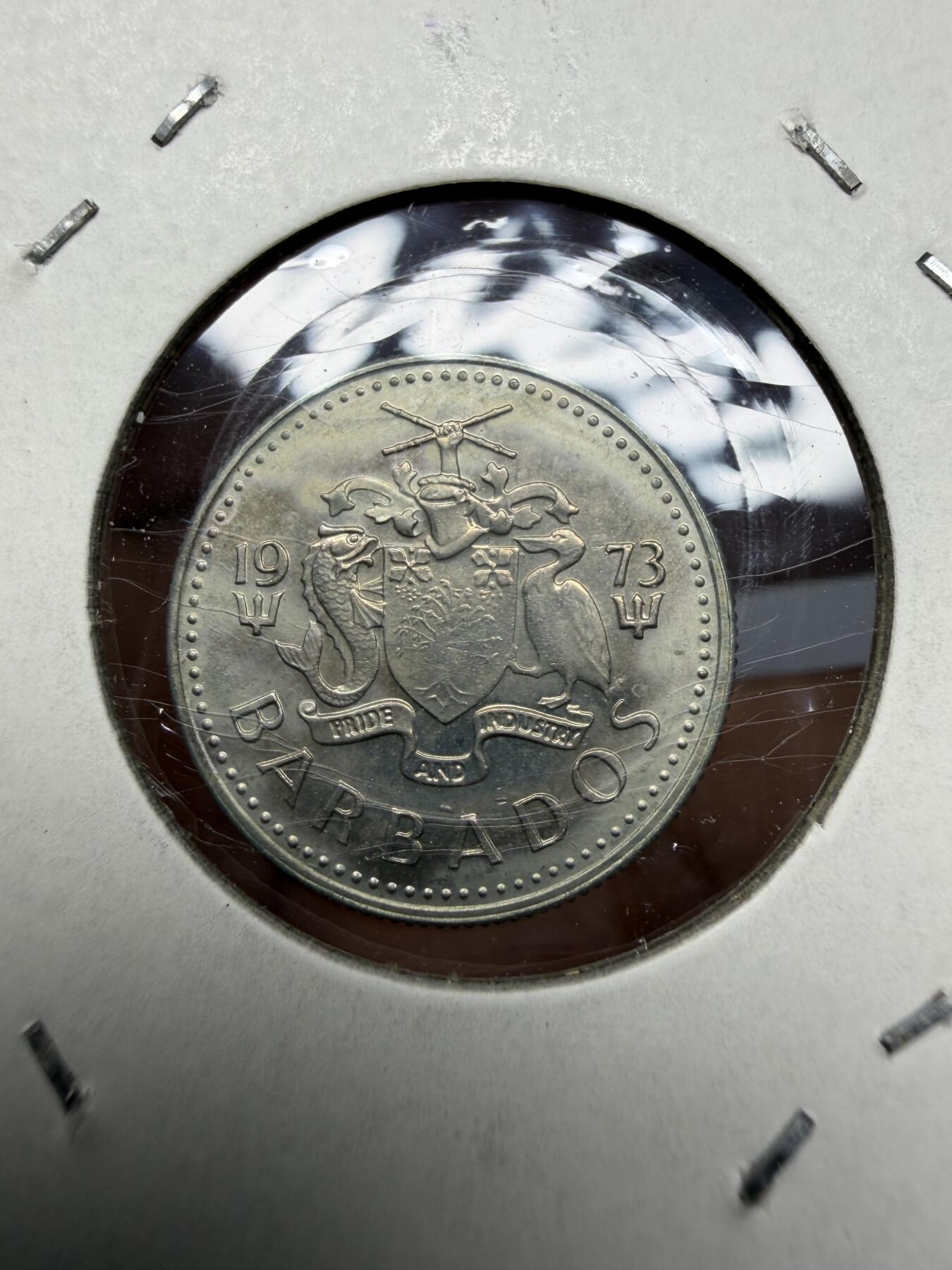 2025年集古藏今外币拍卖第十一期-第2场—（总第292拍），可以寄存60天，满160元包邮。 1973年巴巴多斯10分