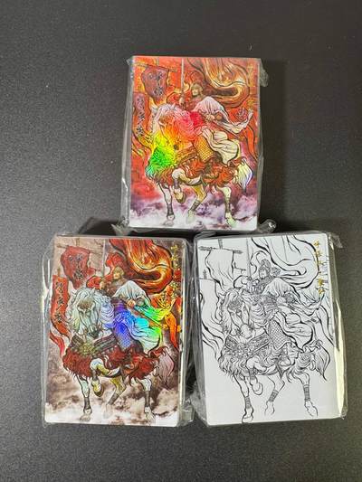 NO.18 好又多金牌大场，新店点关注不迷路！每周一站式配齐，方便凑单！（周6晚8点截拍，卖家送拍0抽成！） - 【套卡】卡德曼 张建东水浒第二弹 彩闪原色+墨色+线稿（51*3=153张)