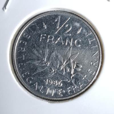 沼泽如烟--第938场 - 法国1986年半法郎