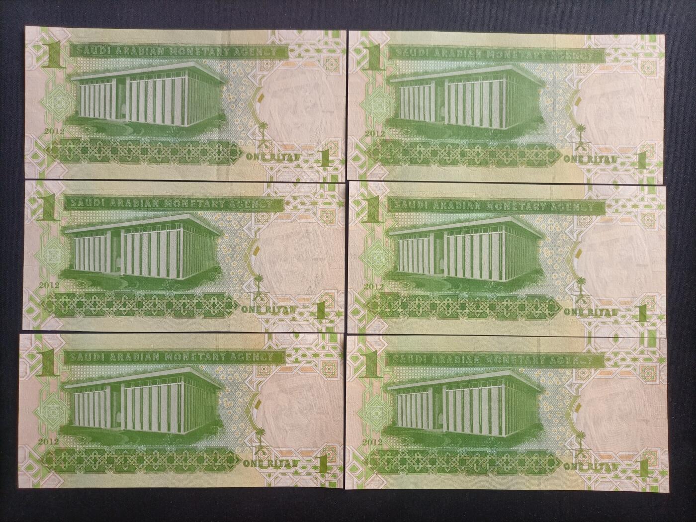 【游宝包邮场】蛇年第100期 五福临门+六六大顺 沙特阿拉伯🇸🇦 UNC/UNC-