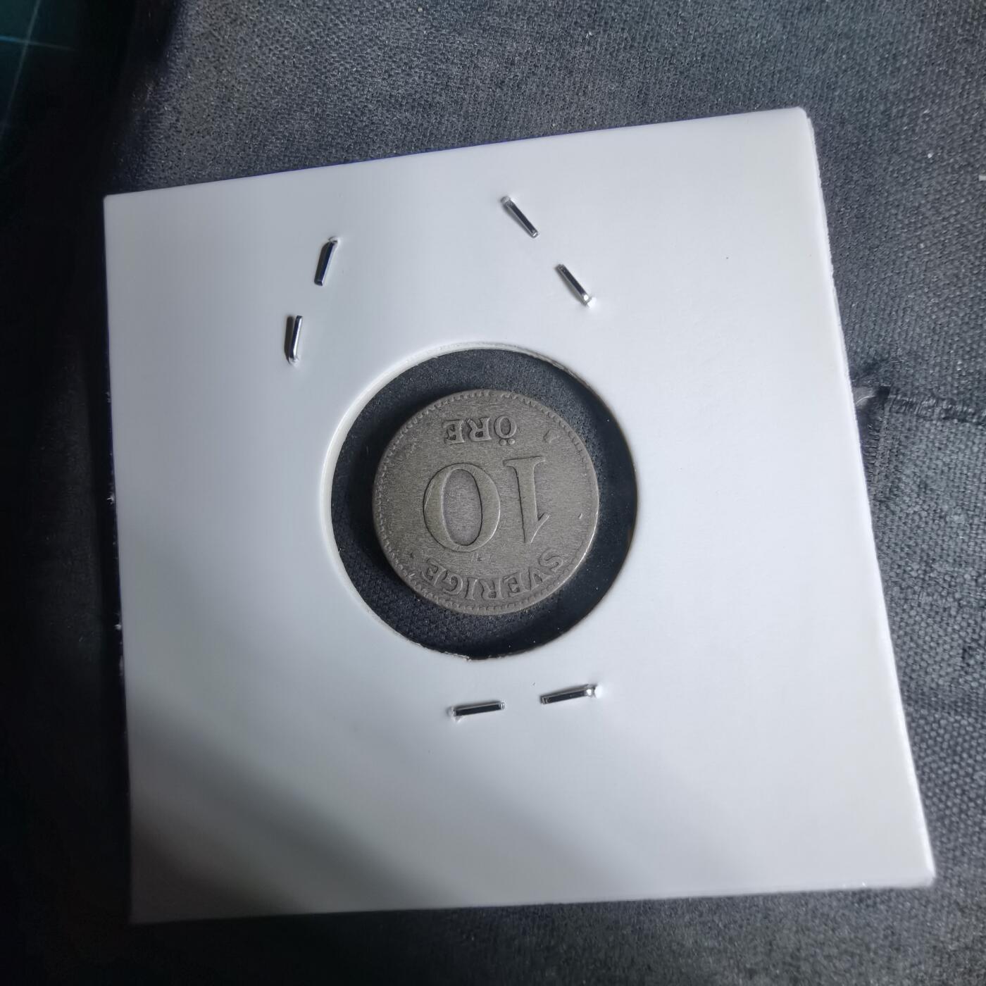 沼泽如烟--第938场 瑞典1919年10欧尔银币