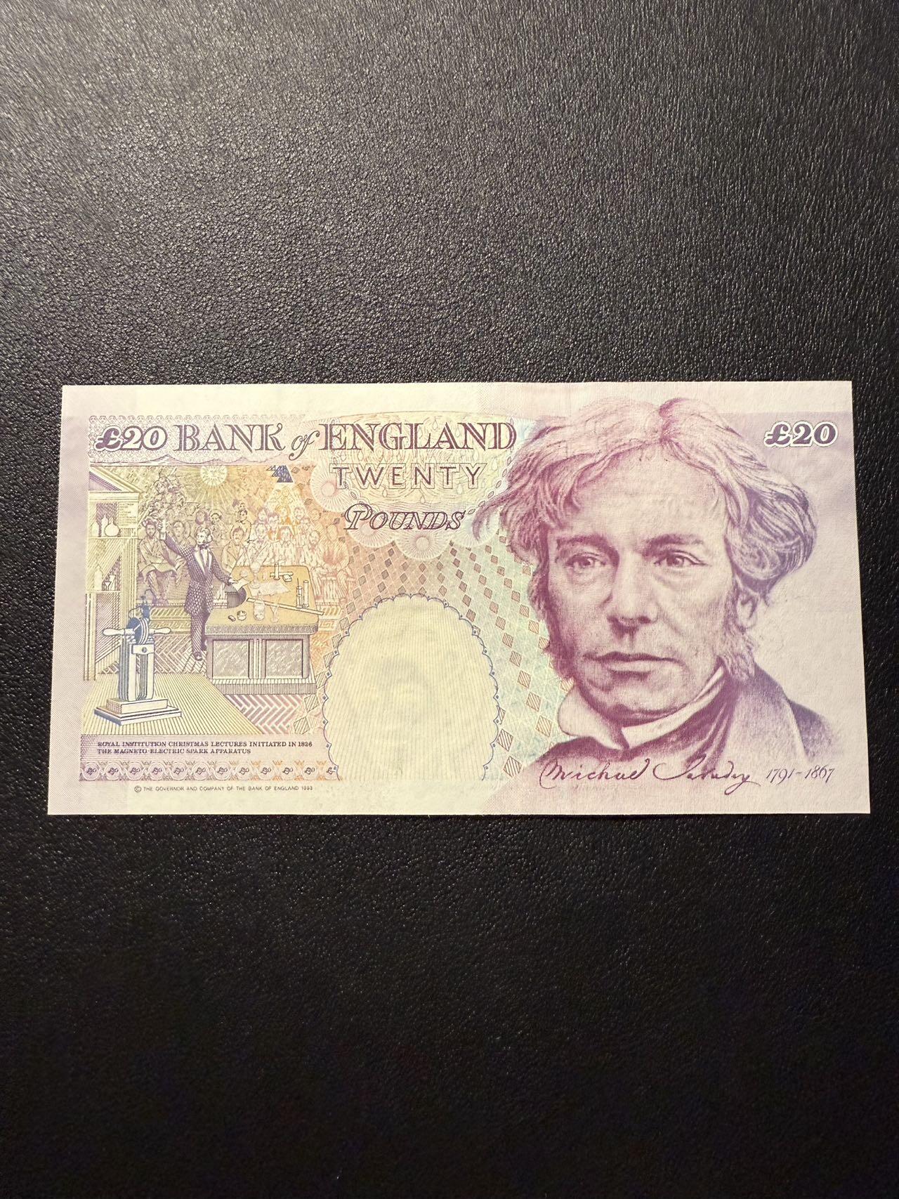 第14期 库存低价起拍 英国E序 数字20 全新unc