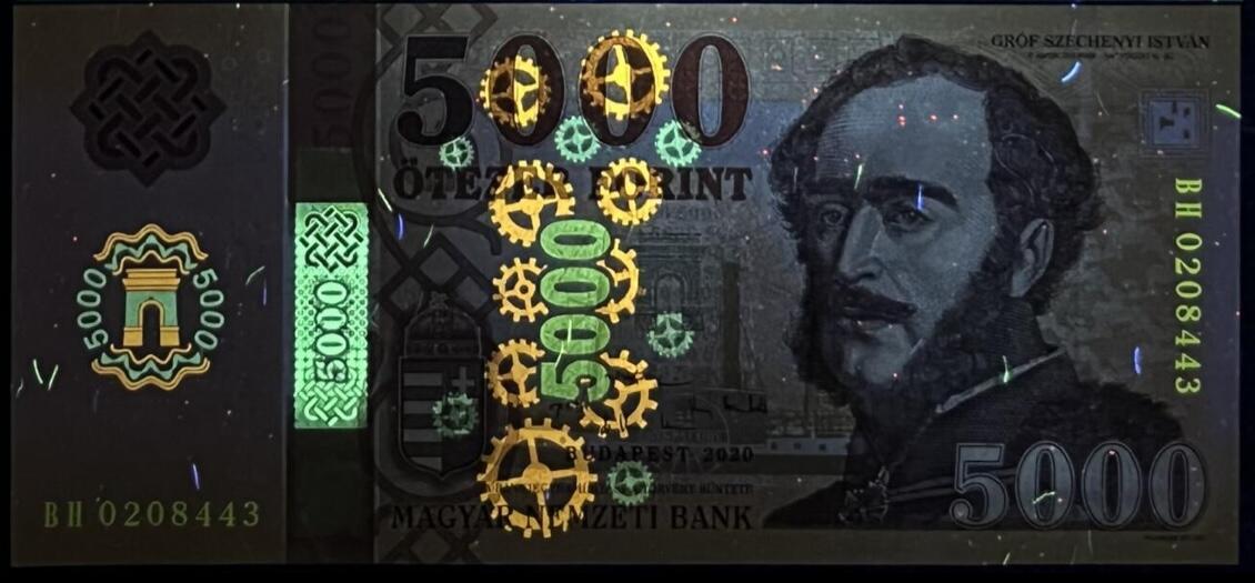 小福收藏拍卖第197期 裸钞场 本期有多张豹子号靓号 百慕大03年50元纪念钞百位号 马来亚和英属婆罗洲开国第一张纸币大冠女王 马来亚 41年1元英王乔六 法属太平洋10000法郎 捷克1000克朗纪念钞千位号  卢森堡 1000法郎  萨尔瓦多样钞 匈牙利 法罗群岛 危地马拉等多国精美纸币 匈牙利 2020年 5000福林 unc