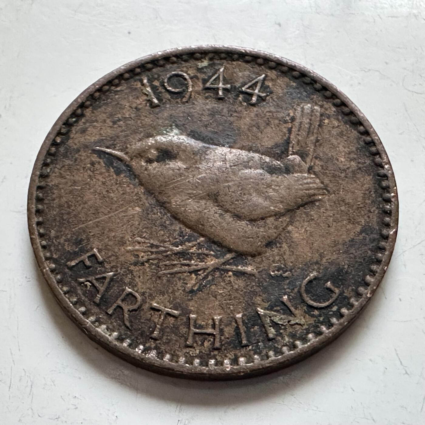 🌹外币初藏🌹🐯2025年第143场  每周二四六晚8️⃣点 接代拍 英国1944年一法新