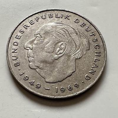 🌹外币初藏🌹🐯2025年第143场  每周二四六晚8️⃣点 接代拍 - 德国1982年G版 2马克 豪斯