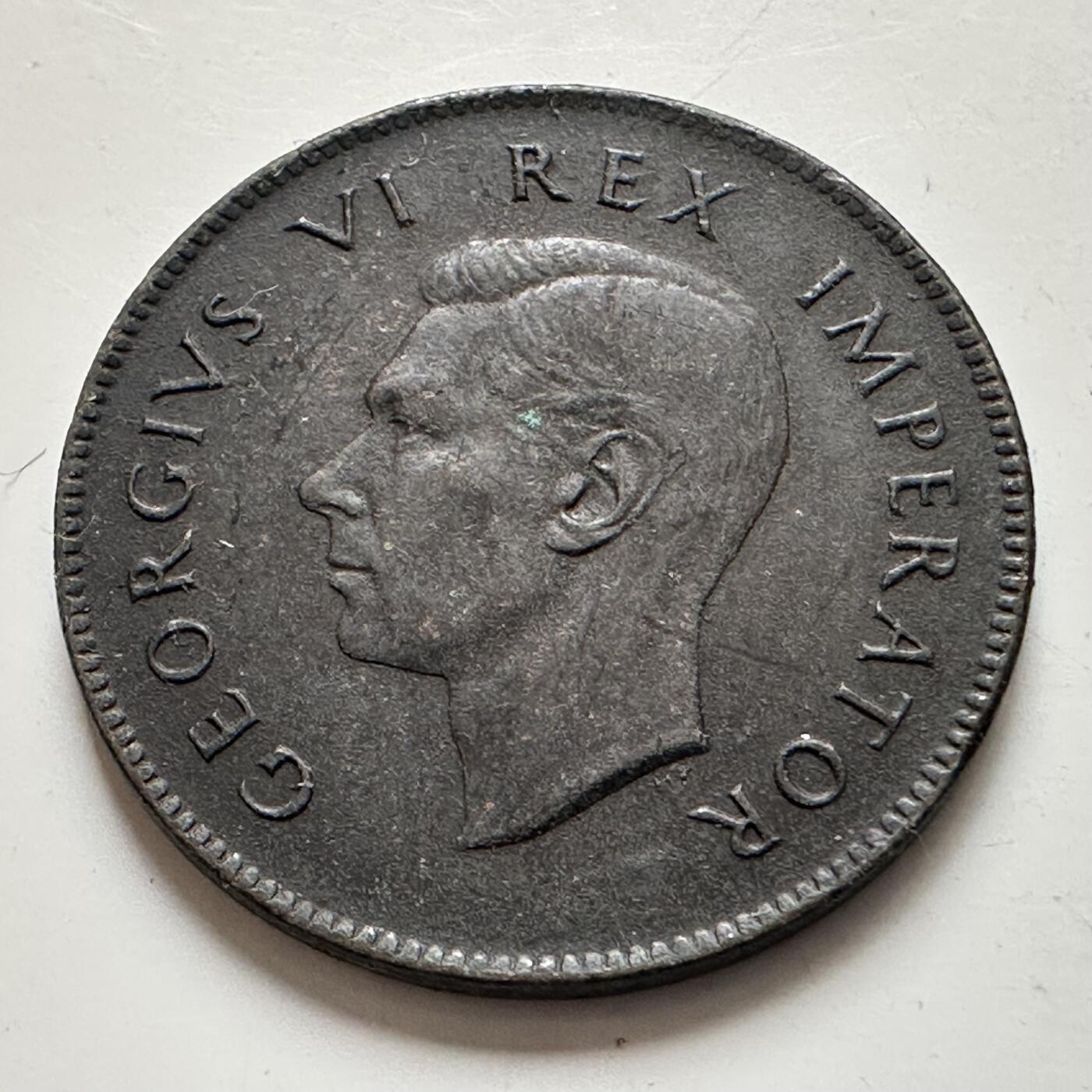 🌹外币初藏🌹🐯2025年第143场  每周二四六晚8️⃣点 接代拍 南非1942年1/4便士