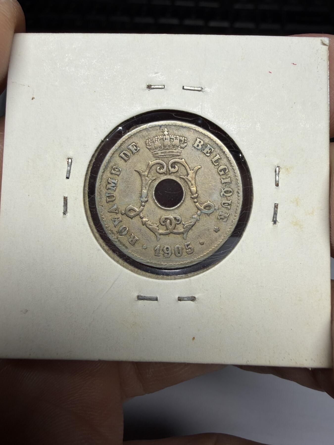 2025年集古藏今外币拍卖第十一期-第2场—（总第292拍），可以寄存60天，满160元包邮。 1905年比利时10分