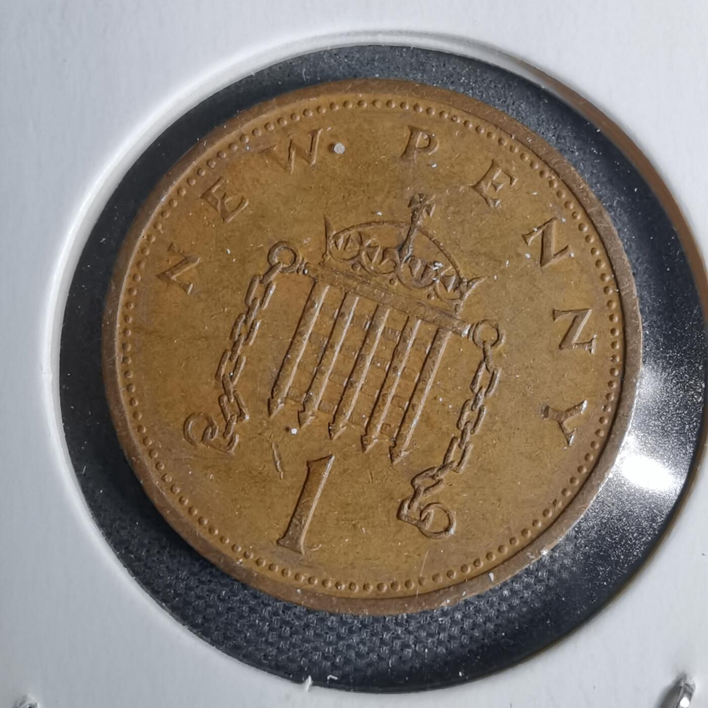 沼泽如烟--第938场 英国1971年1便士