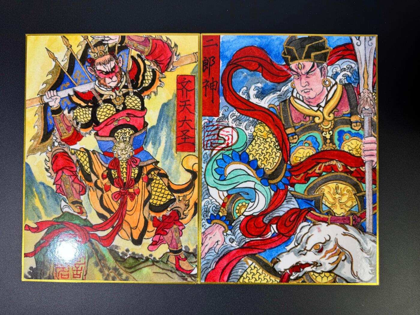 NO.18 好又多金牌大场，新店点关注不迷路！每周一站式配齐，方便凑单！（周6晚8点截拍，卖家送拍0抽成！） 山河潮玩 齐天大圣/二郎神 A4色纸两张