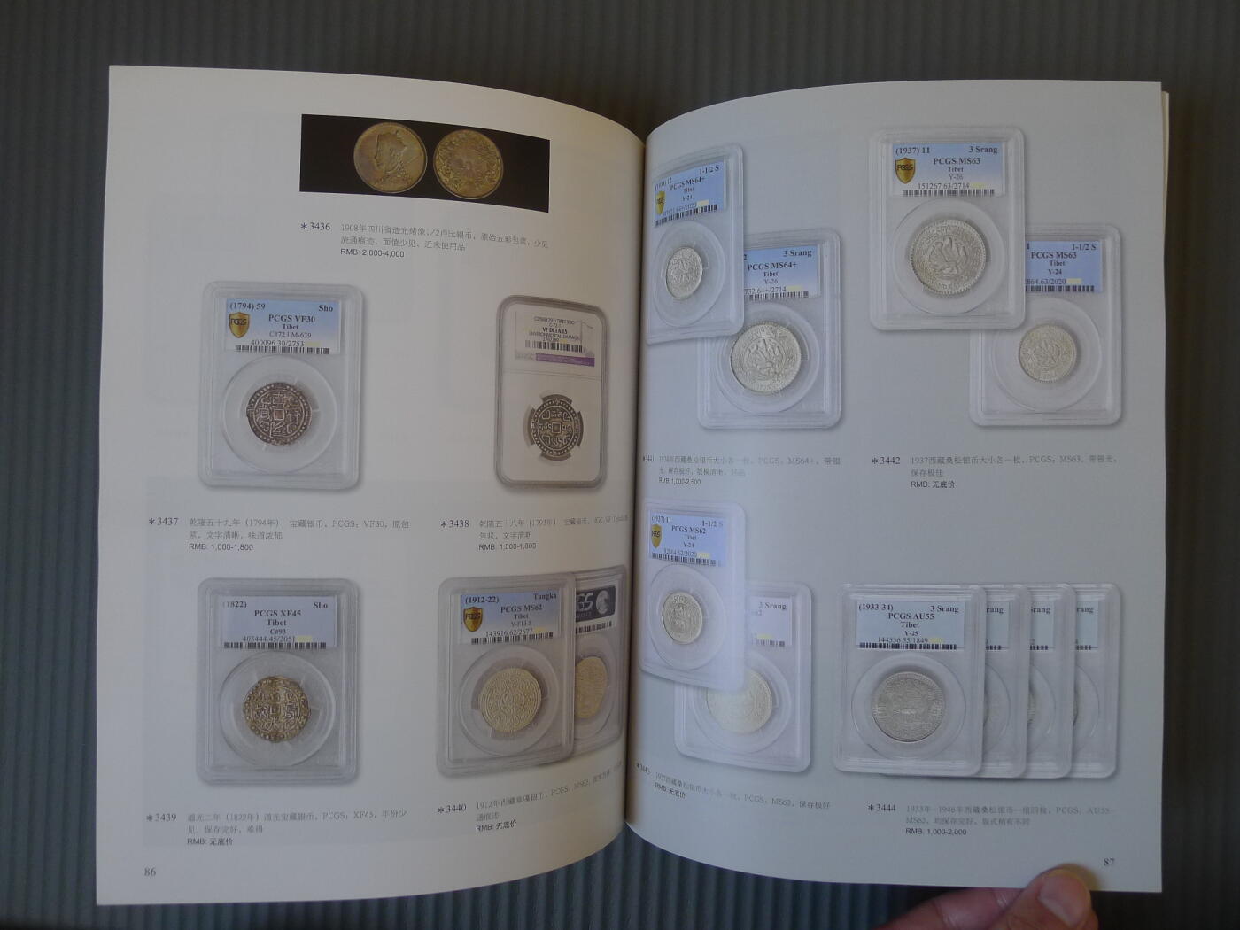 世界钱币章牌书籍专场拍卖12.21 华夏国拍2013夏季拍卖会 机制币
