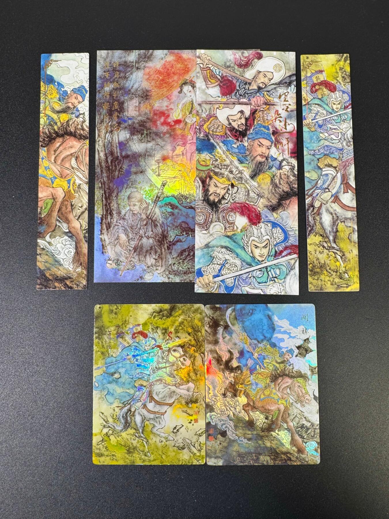 NO.18 好又多金牌大场，新店点关注不迷路！每周一站式配齐，方便凑单！（周6晚8点截拍，卖家送拍0抽成！） 莹彩艺 墨染水浒 潘巧云大卡+关胜董平彩闪+书签