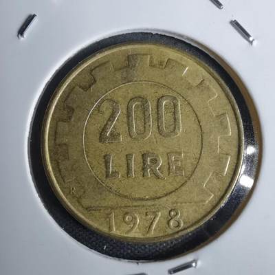 沼泽如烟--第938场 - 意大利1978年200里拉