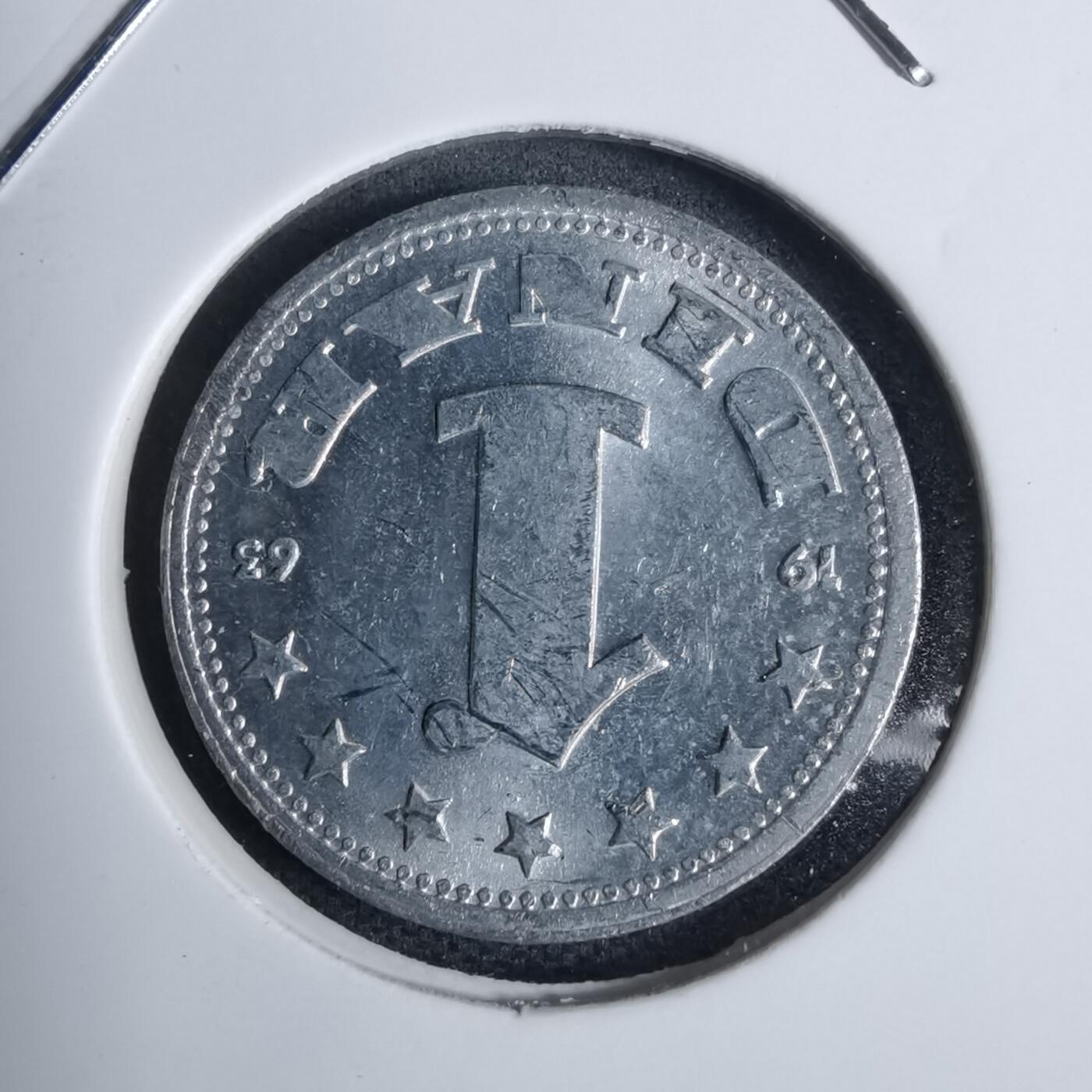 沼泽如烟--第938场 南斯拉夫1963年1第纳尔