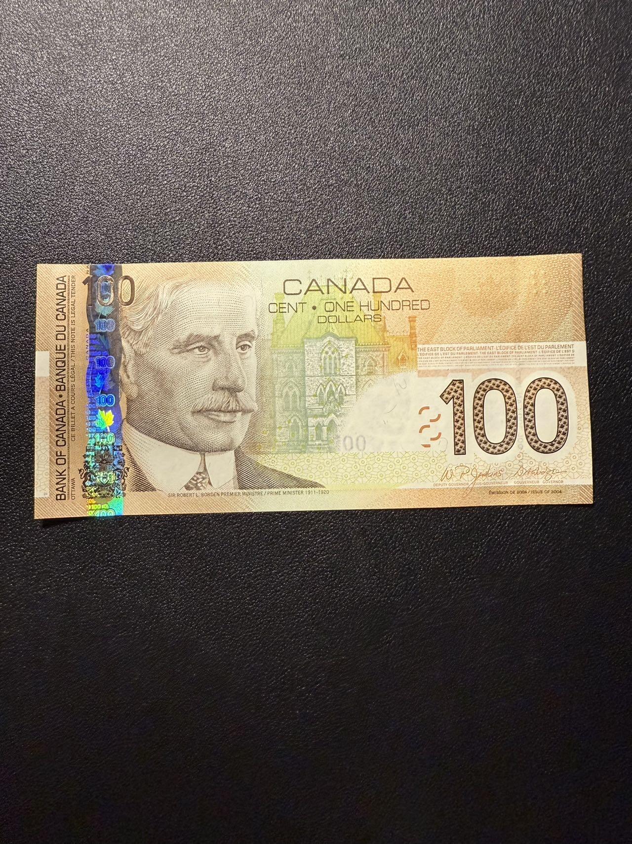 第14期 库存低价起拍 加拿大旅行版 100 全新unc