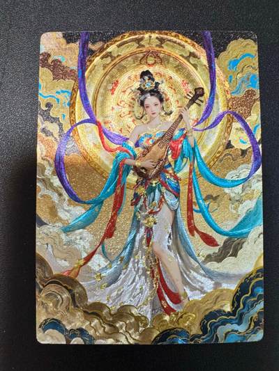 NO.18 好又多金牌大场，新店点关注不迷路！每周一站式配齐，方便凑单！（周6晚8点截拍，卖家送拍0抽成！） - 奇点卡牌 敦煌飞天2 粗闪1张