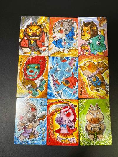 NO.18 好又多金牌大场，新店点关注不迷路！每周一站式配齐，方便凑单！（周6晚8点截拍，卖家送拍0抽成！） - 超吉梦 叶家宝 西游妖怪组合 普卡9张一套