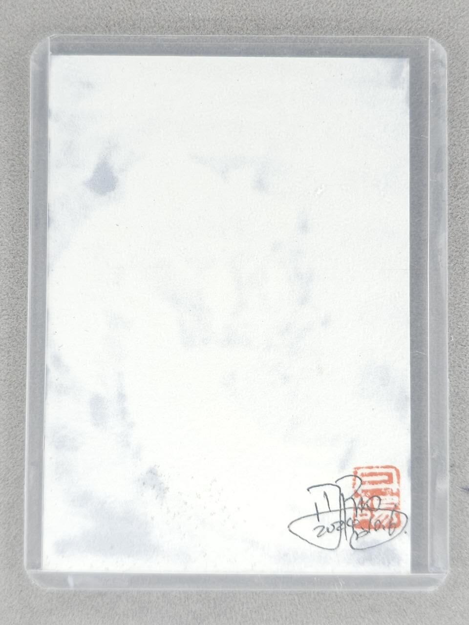 龙虎卡牌-六八场（无佣金，周六结拍，欢迎送拍） 【手绘卡】鹰之团团长