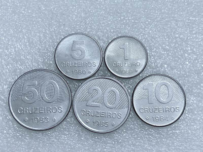 第一海外回流一元起拍收藏 散集专场  第278期 - 巴西80年代5枚套
