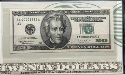 1996年首发（3A）大头20面值，全新四周有发黄，带册子，有需要直接购买的请禾厶， - 1996年首发（3A）大头20面值，全新四周有发黄，带册子，有需要直接购买的请禾厶，