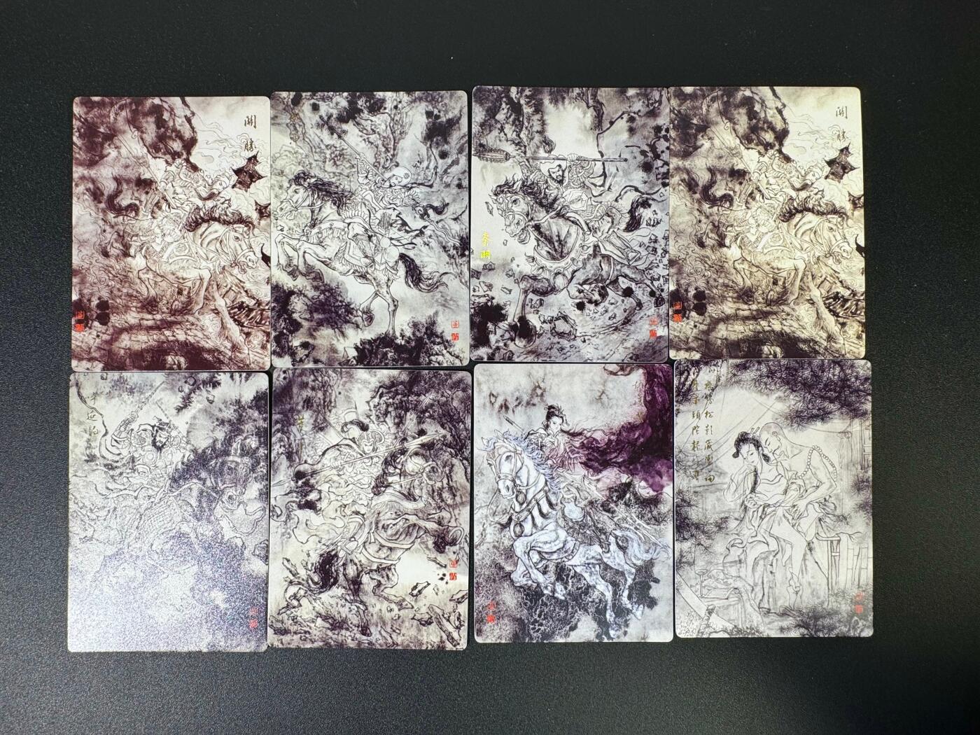 NO.18 好又多金牌大场，新店点关注不迷路！每周一站式配齐，方便凑单！（周6晚8点截拍，卖家送拍0抽成！） 墨染水浒 董洁莹 水墨卡 8张一套