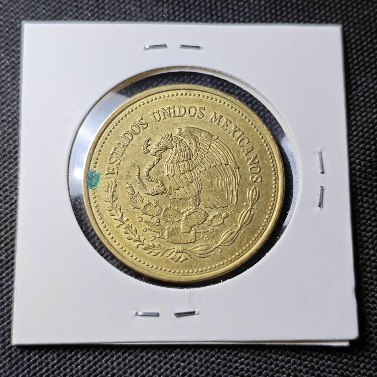 KK钱币收藏小铺 第382期  2月预留时间 周末发货 1989墨西哥1000比索