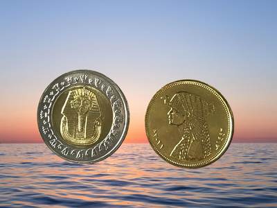 埃及图坦卡蒙双色+埃及艳后克里欧佩特拉   共两枚  品相随机 （10日内发货） - 埃及图坦卡蒙双色+埃及艳后克里欧佩特拉   共两枚  品相随机 （10日内发货）