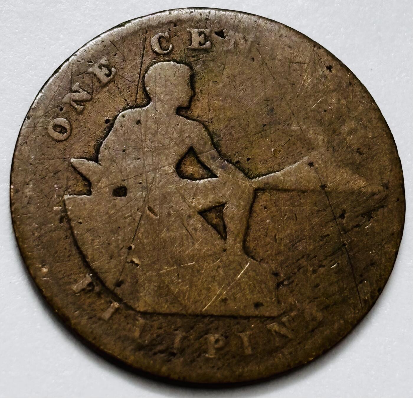 文馨钱币收藏第 286 场，圣诞节专场【 长期接收代拍品低至 0 佣金】 1933 年美属菲律宾 1 分铜币