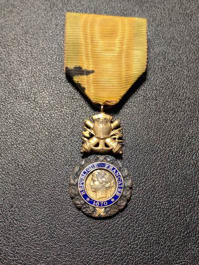 靖甫拍卖第十三场 - 法国军事功勋勋章 950银质18.6克