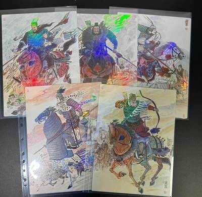 NO.18 好又多金牌大场，新店点关注不迷路！每周一站式配齐，方便凑单！（周6晚8点截拍，卖家送拍0抽成！） - 齐卡 王涌喆 彩雕A4大卡 五虎一套