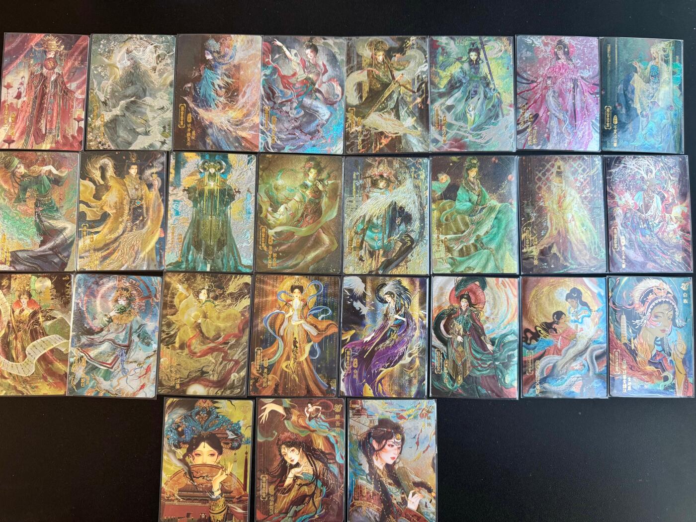 NO.18 好又多金牌大场，新店点关注不迷路！每周一站式配齐，方便凑单！（周6晚8点截拍，卖家送拍0抽成！） 【套卡】白花恋诗 授权 国宝器灵 粗闪 全套 1-3弹 27张