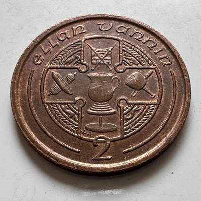 🌹外币初藏🌹🐯2025年第143场  每周二四六晚8️⃣点 接代拍 - 马恩岛1990年2便士