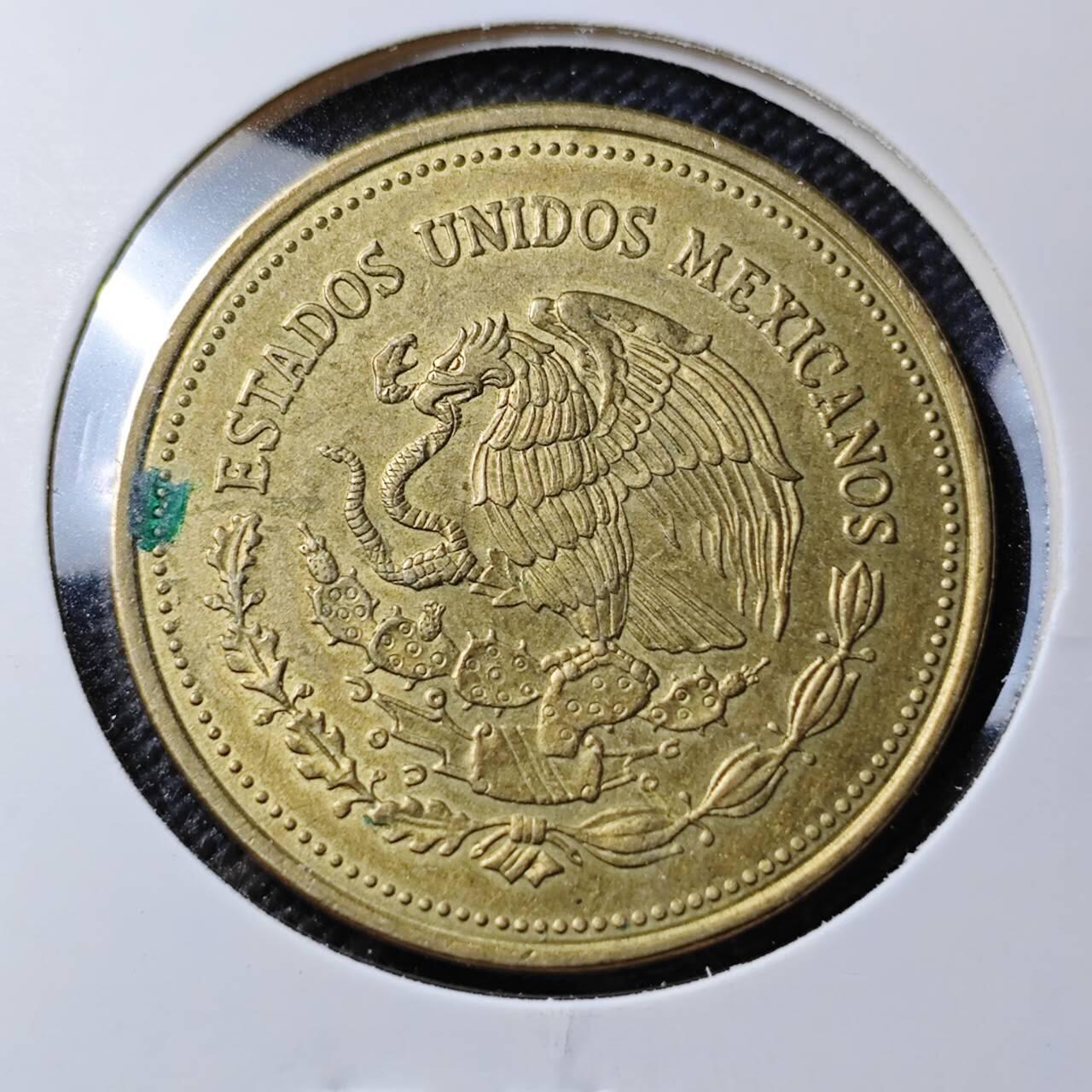 KK钱币收藏小铺 第382期  2月预留时间 周末发货 1989墨西哥1000比索