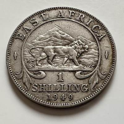 🌹外币初藏🌹🐯2025年第143场  每周二四六晚8️⃣点 接代拍 - 英属东非1949年一先令