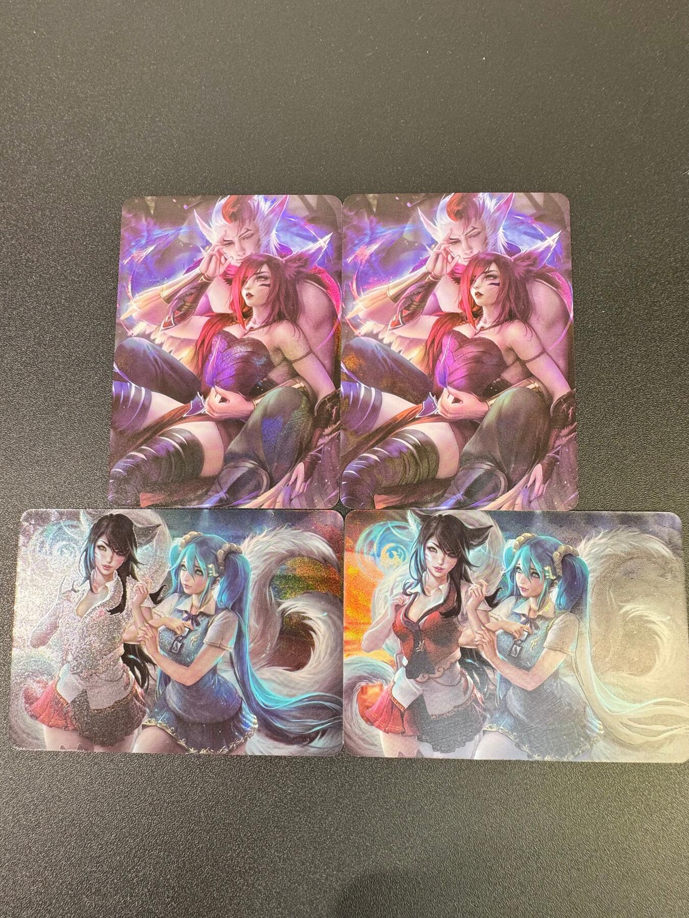 NO.18 好又多金牌大场，新店点关注不迷路！每周一站式配齐，方便凑单！（周6晚8点截拍，卖家送拍0抽成！） 冰狗卡牌—英雄联盟 霞洛+阿狸琴女 4张