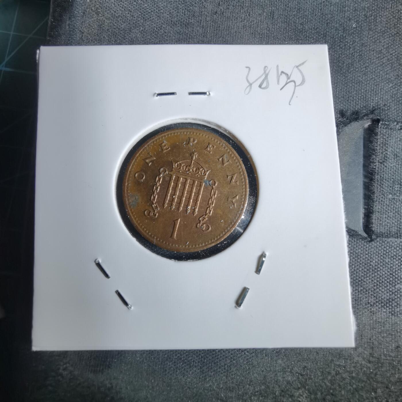 沼泽如烟--第938场 英国1989年1便士