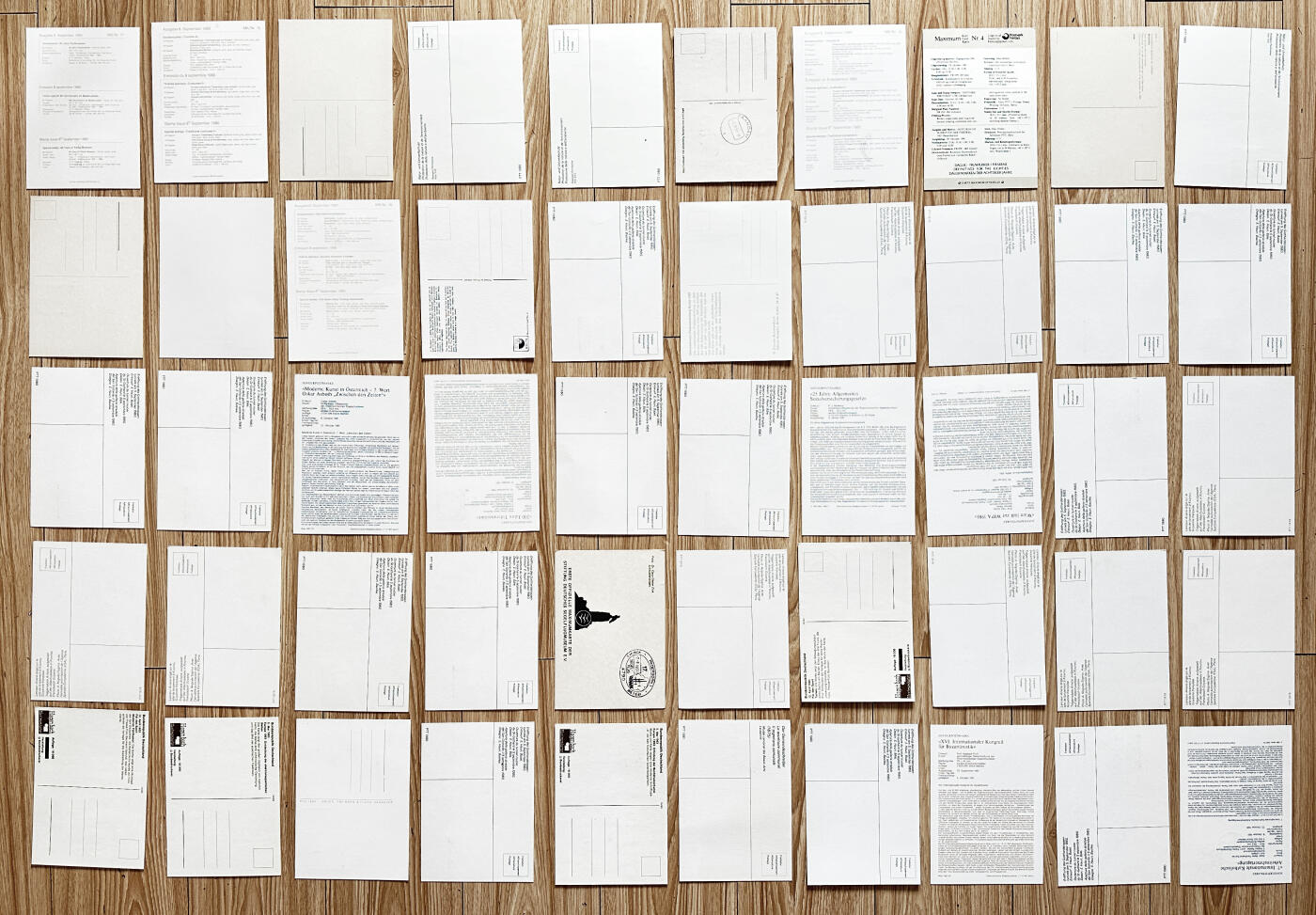 【俄甄集藏】2026年(046)01-07 星期三 晚 19:30 全场包邮 各国明信片50张（第三组）