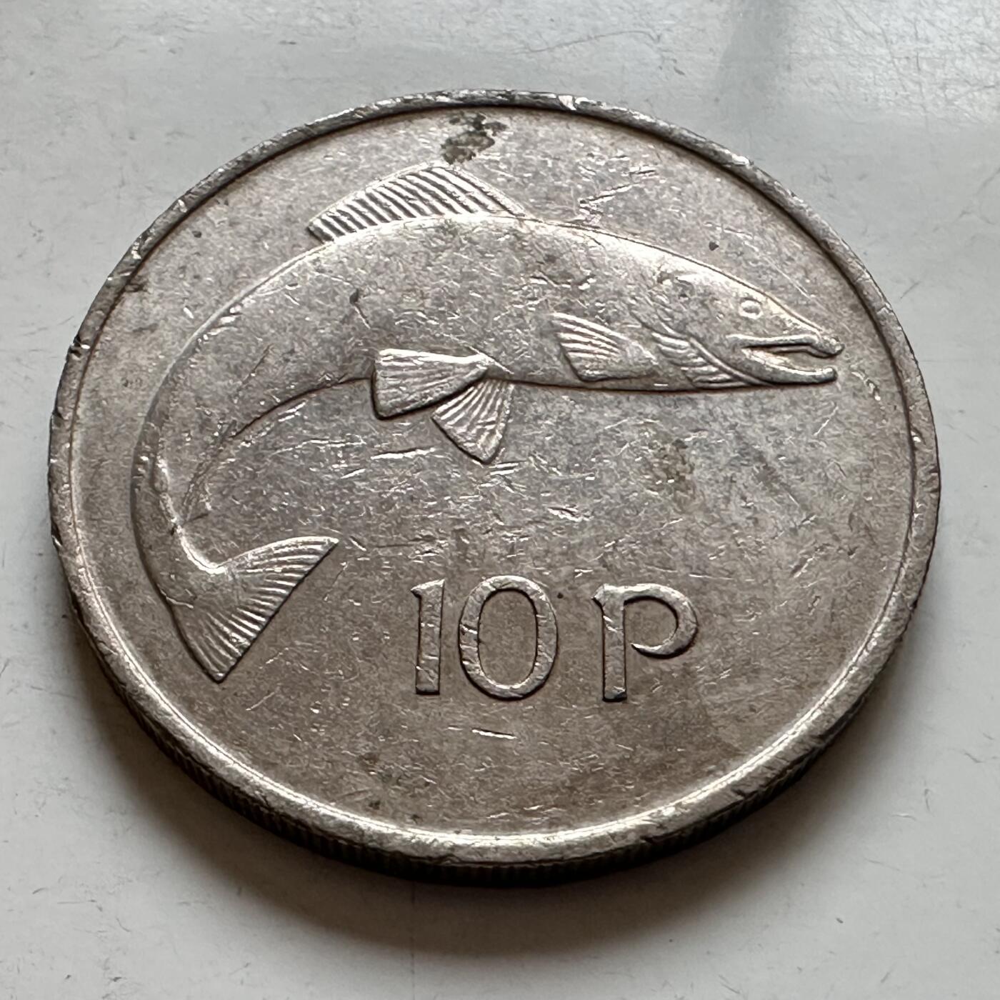 🌹外币初藏🌹🐯2025年第143场  每周二四六晚8️⃣点 接代拍 爱尔兰1985年10便士