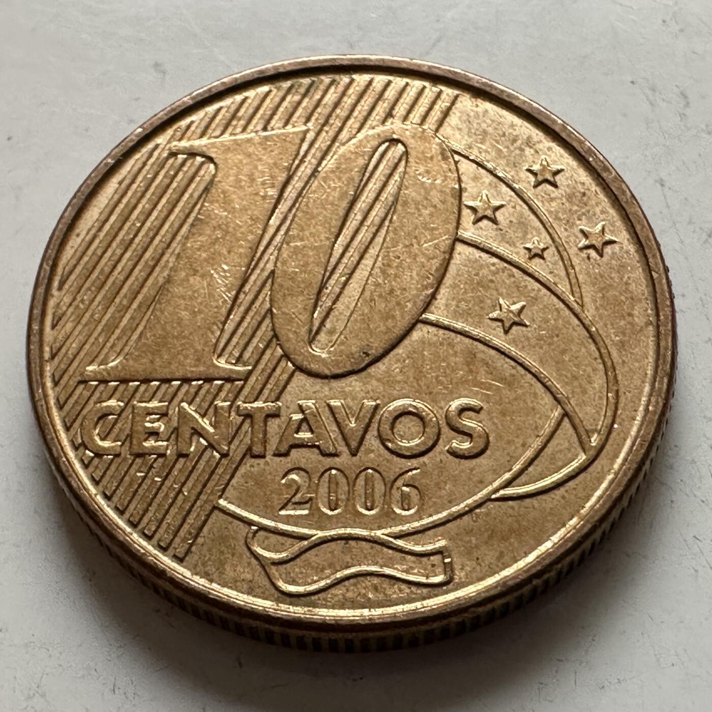 🌹外币初藏🌹🐯2025年第143场  每周二四六晚8️⃣点 接代拍 巴西2006年10分