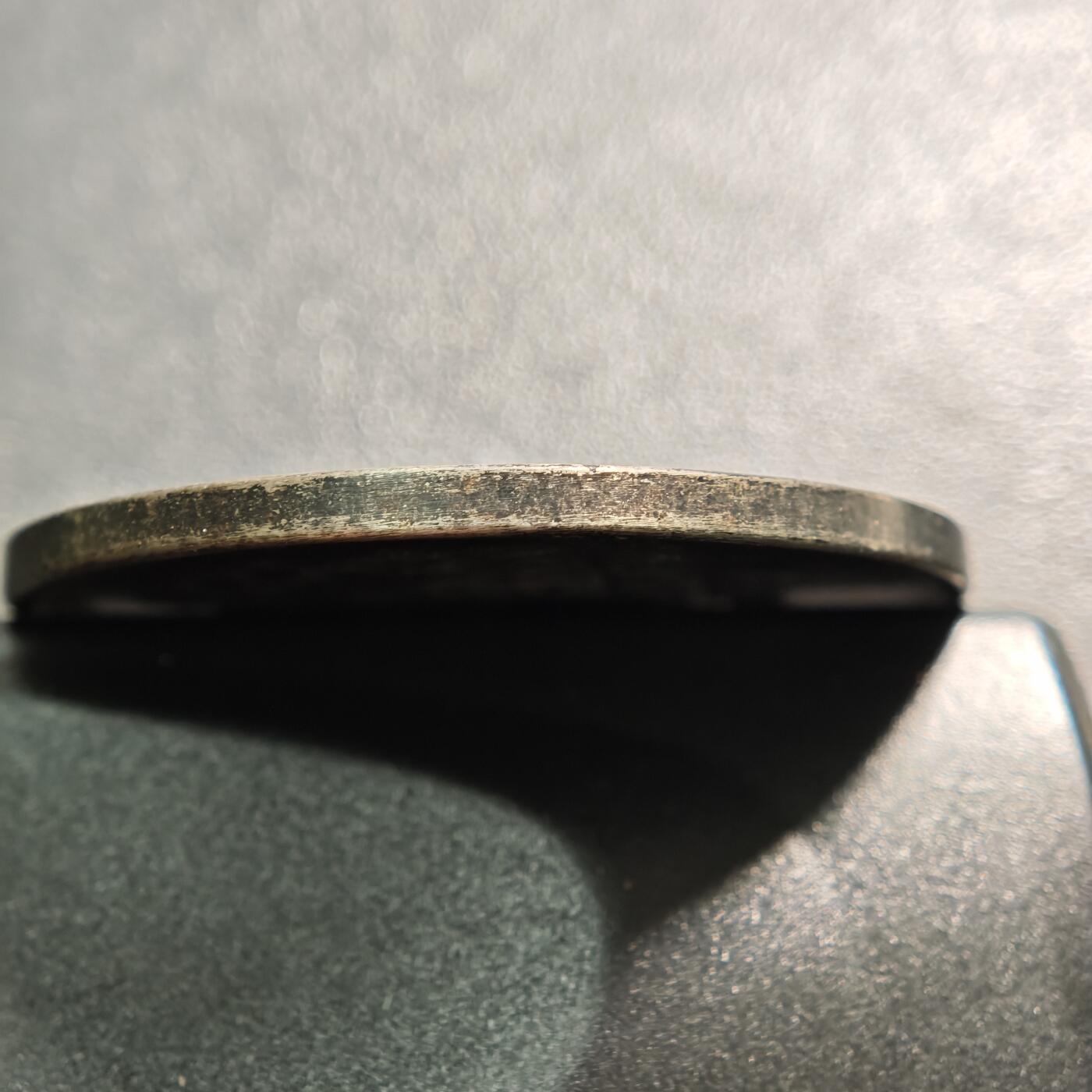 【德藏】世界币章拍卖第158期（拍品征集中~欢迎藏友联系） 1916年 德国一战动员“以金换铁”爱国捐献纪念铁章（也常称“Hosaeus纪念章”）这是一战时期德国政府为筹措战争资金推出的官方纪念物 经典品种 主图突出 直径约：41.5mm；重约：20.9g