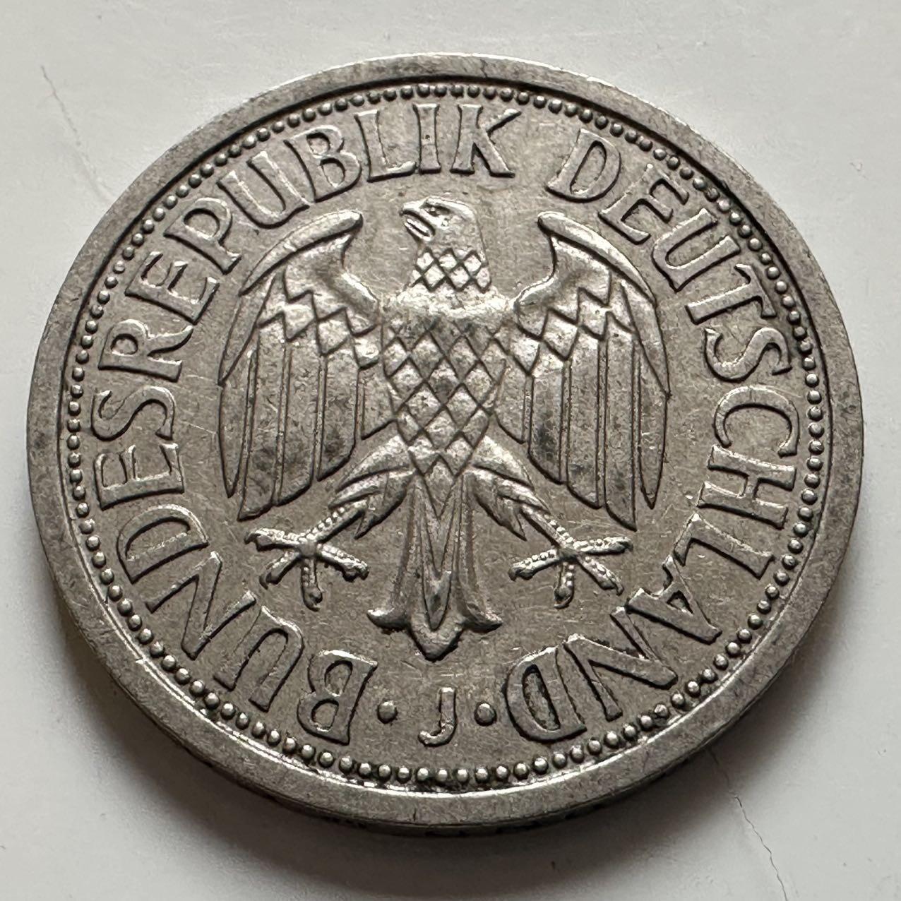 🌹外币初藏🌹🐯2025年第143场  每周二四六晚8️⃣点 接代拍 德国1951年J版2马克 独年版