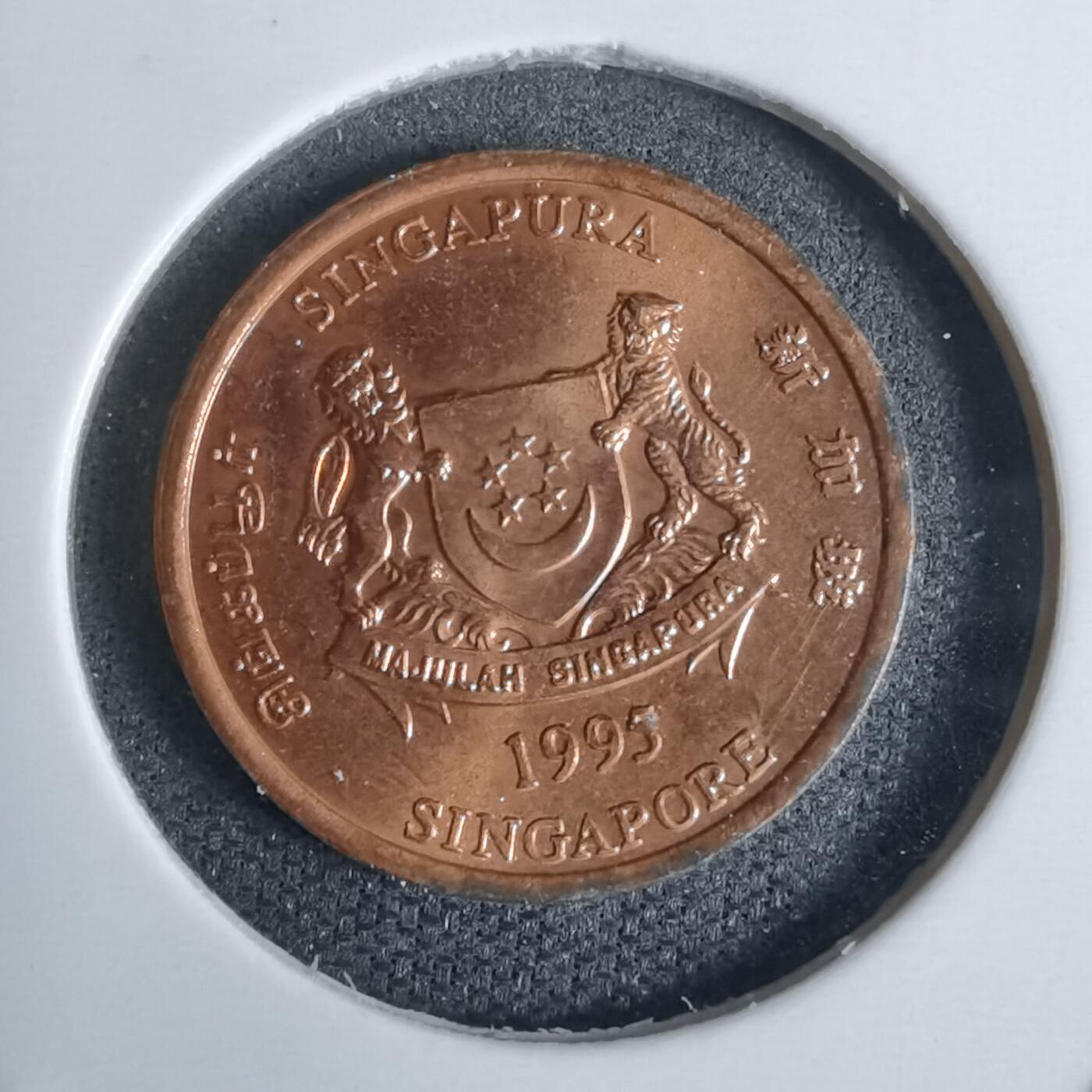 沼泽如烟--第938场 新加坡1995年一分