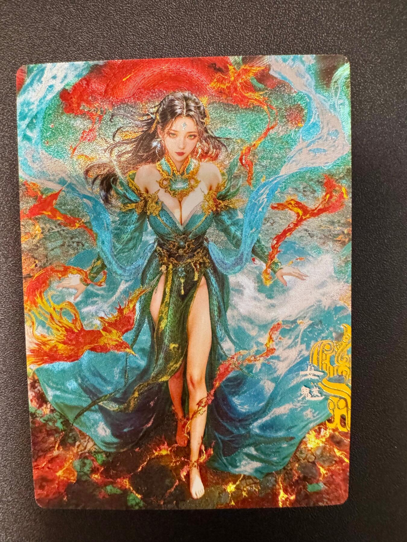 NO.18 好又多金牌大场，新店点关注不迷路！每周一站式配齐，方便凑单！（周6晚8点截拍，卖家送拍0抽成！） 奇点卡牌 宗RICH 玄灵谱之天帝之女魃 粗闪一张