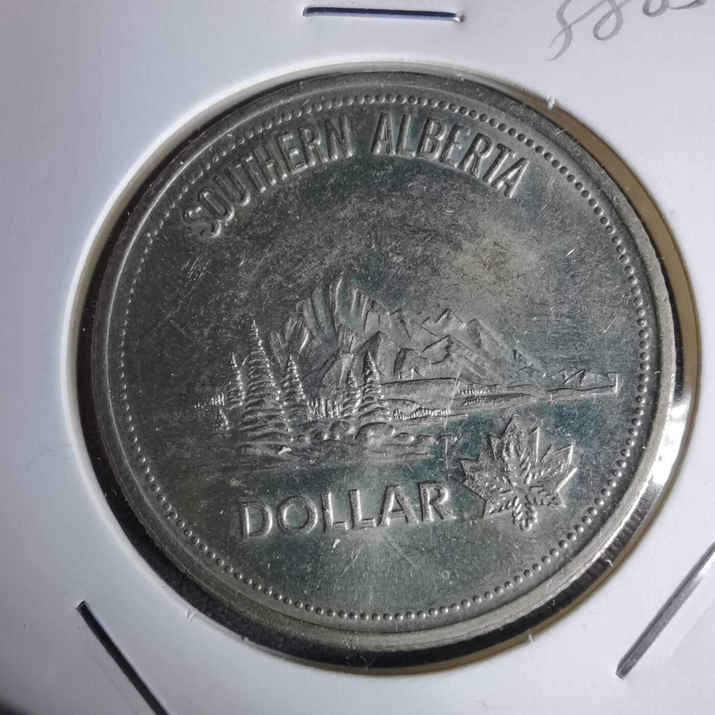 沼泽如烟--第938场 加拿大1975年代币