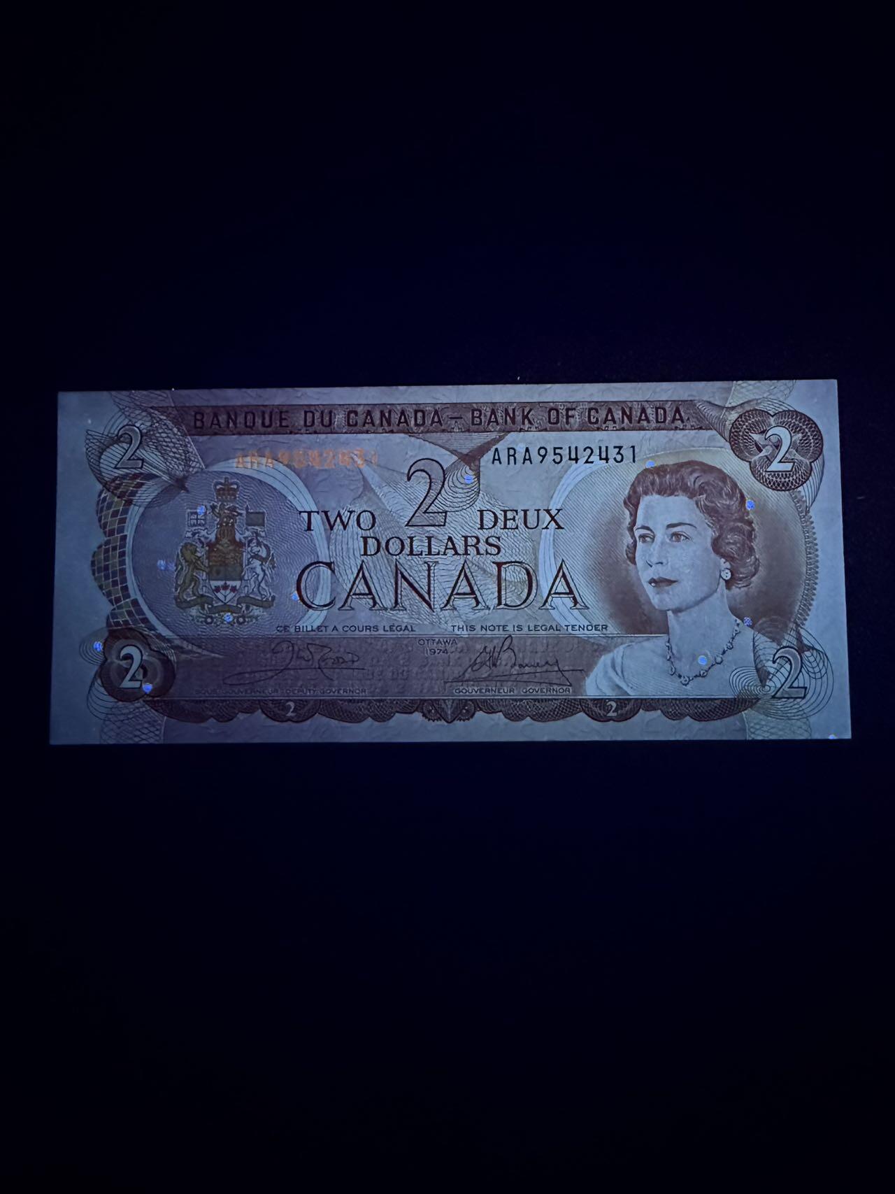 第14期 库存低价起拍 加拿大风景版2 全新unc