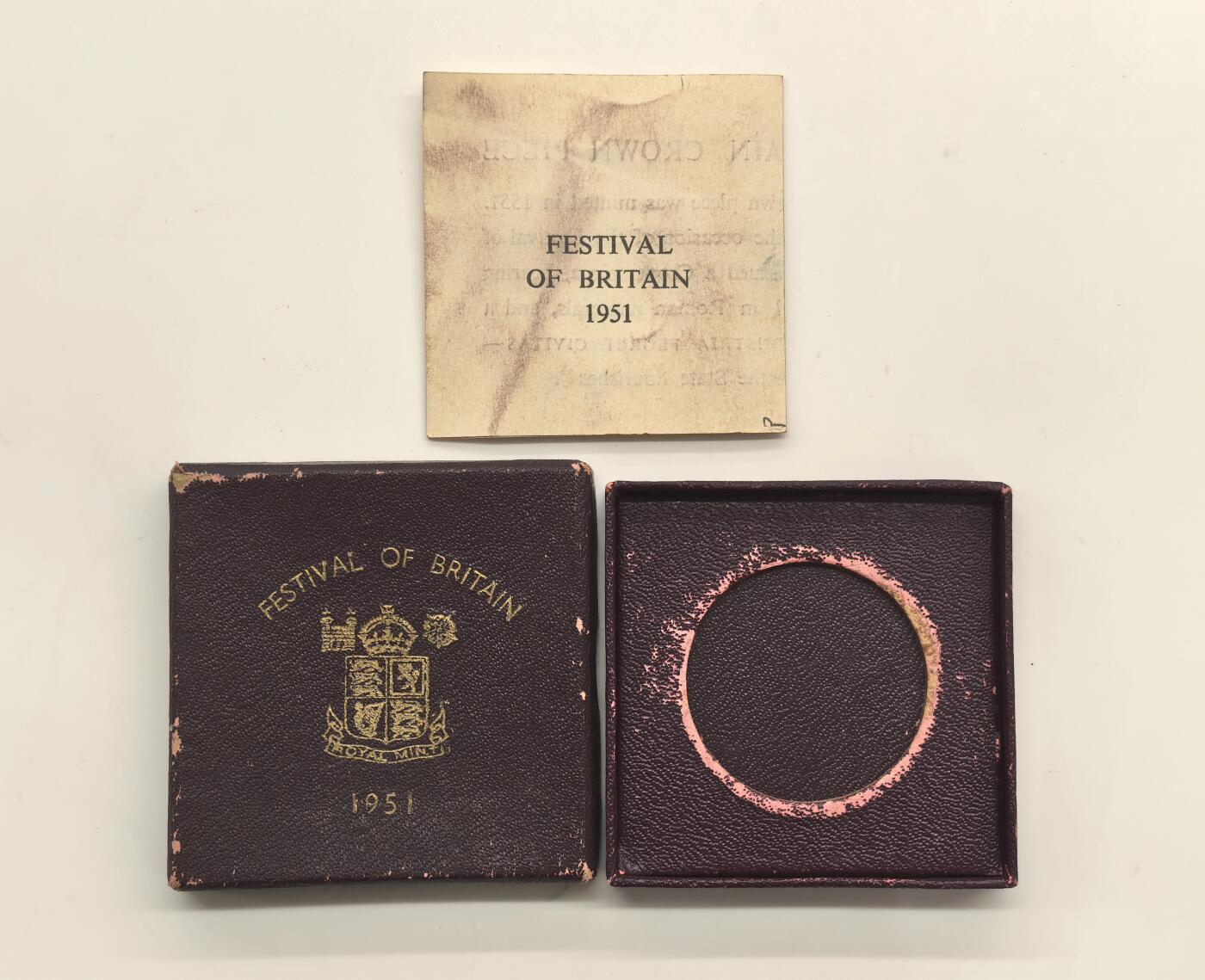 博洋堂世界钱币拍卖第153期（全场包邮） NGC PL64 英国1951年乔治六世克朗镍币原盒