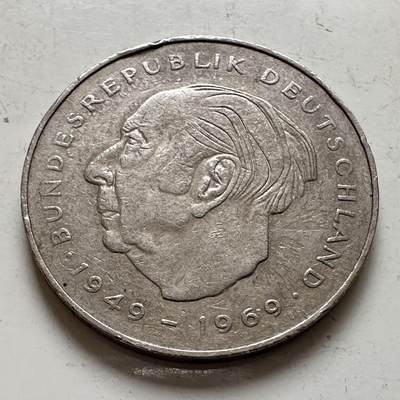 🌹外币初藏🌹🐯2025年第143场  每周二四六晚8️⃣点 接代拍 - 德国1985年J版 2马克 豪斯