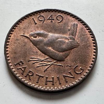 🌹外币初藏🌹🐯2025年第143场  每周二四六晚8️⃣点 接代拍 - 英国1949年一法新 b