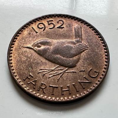 🌹外币初藏🌹🐯2025年第143场  每周二四六晚8️⃣点 接代拍 - 英国1952年一法新